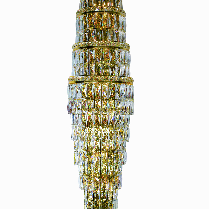 Светильник NewRgy W2814E/13+7A GOLD+CLEAR
