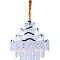 Люстра NewRgy 5656R/9A CHROME+CLEAR