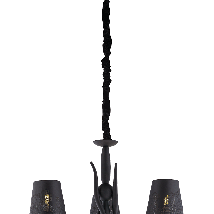 Люстра подвесная Sfera Sveta 2844/3A BLACK