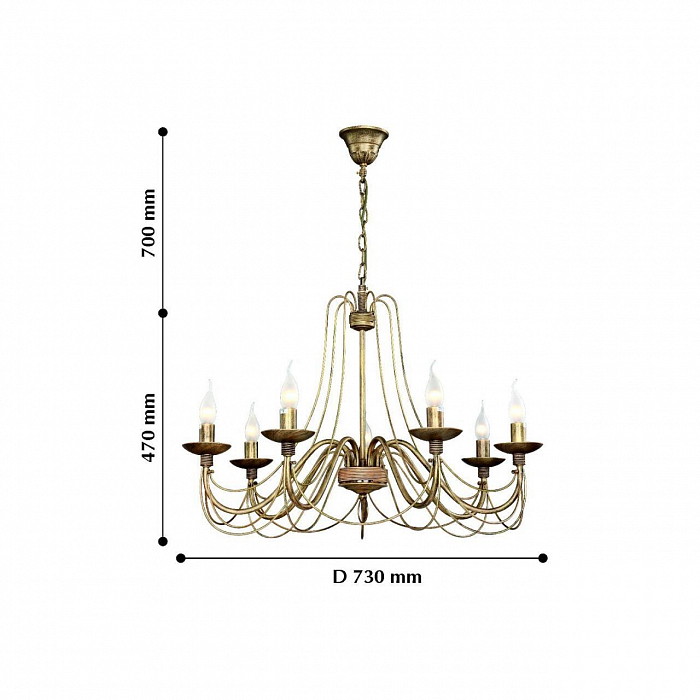Люстра подвесная F-Promo 2163-7P