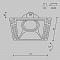Светильник встраиваемый Technical DL042-01-SQ-W