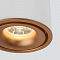 Светильник накладной Elektrostandard DLR031 15W 4200K 3100 белый матовый/золото