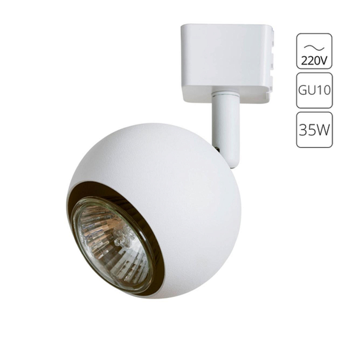 Спот на 1 лампу ARTE LAMP A6253PL-1WH