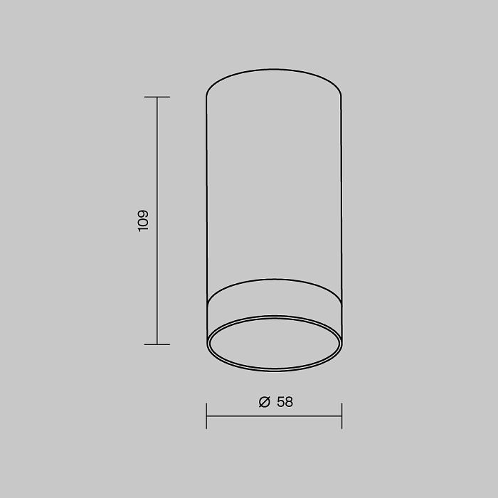 Светильник Outdoor O500CL-L5W3K