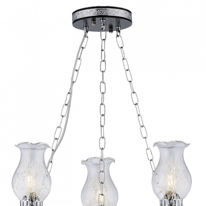Люстра подвесная Sfera Sveta 85649/3B WENGUE+CH