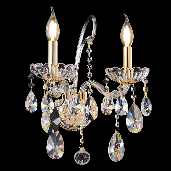 Люстра Crystal Lux MONICA AP2 GOLD