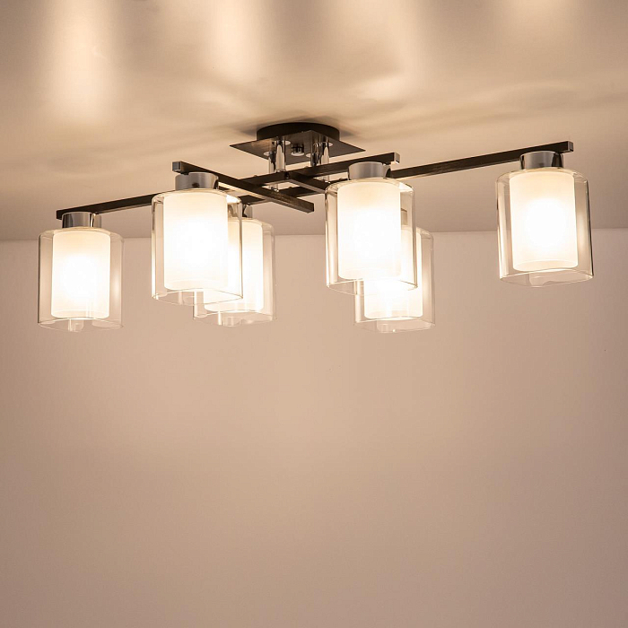 CL111161 Диез Черный Св-к Люстра Люстра потолочная  CL111161