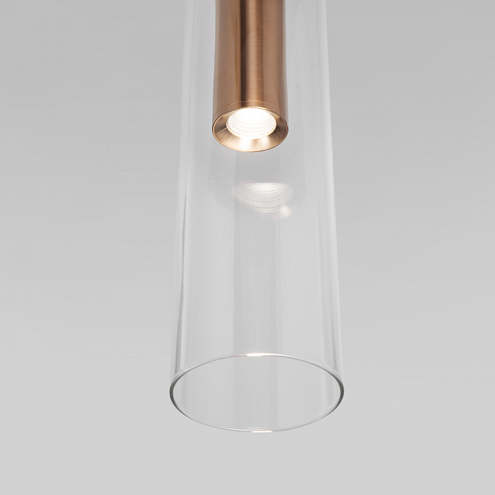 Люстра Eurosvet 50253/1 LED латунь