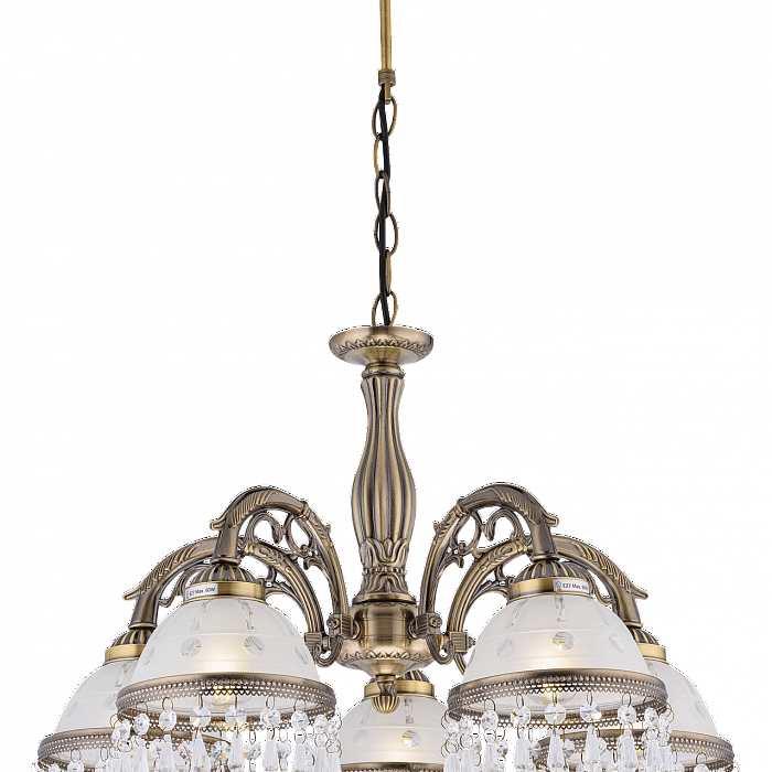 Люстра Sfera Sveta 95002/5P AB+WT