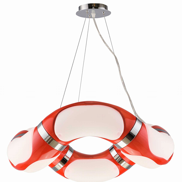 Люстра подвесная Sfera Sveta 1074P/6 RED