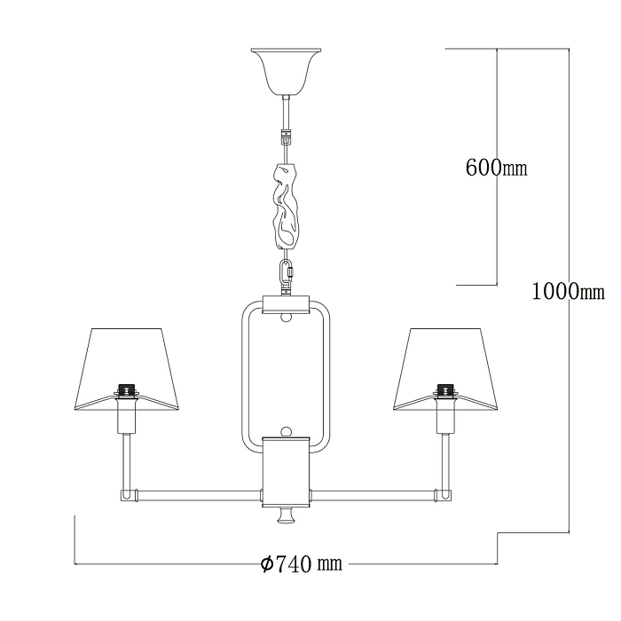 Люстра подвесная MW-Light 355014608