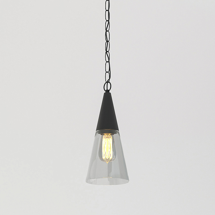 Светильник садово-парковый со стеклянным плафоном Vesto 35171/H черный Уличный светильник Elektrostandard 35171/H черный