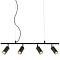 Светильник Crystal Lux RIVO SP4 L800 BL