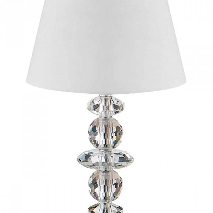 Настольная лампа интерьерная Crystal Lux ARMANDO LG1 CHROME