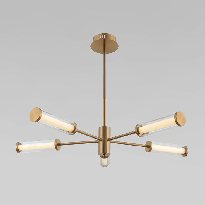 Светильник Eurosvet 50386/5 LED латунь