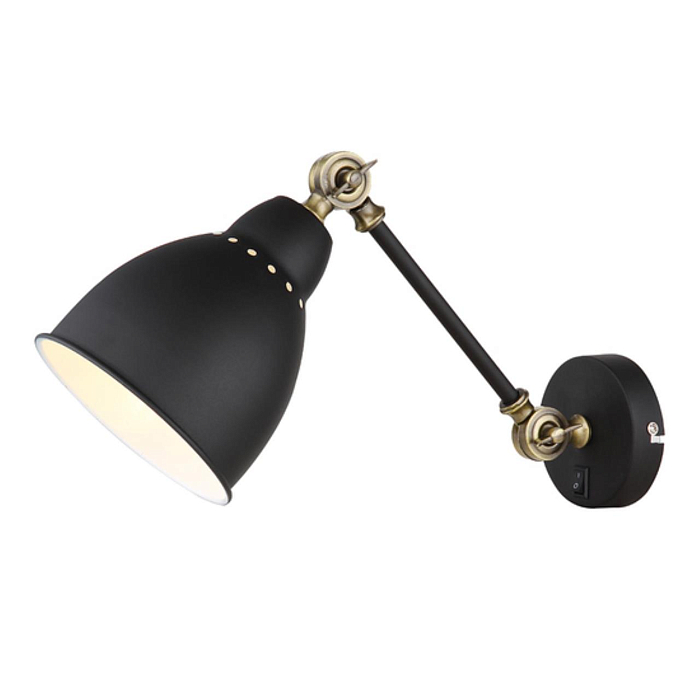 Бра на 1 лампу ARTE LAMP A2054AP-1BK