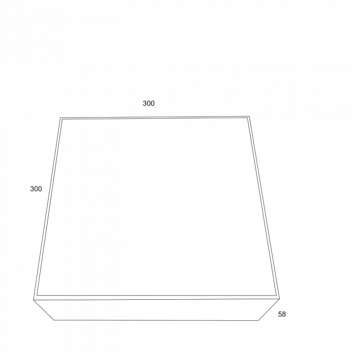 Светильник потолочная Technical C067CL-L40W4K