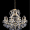 Люстра Crystal Lux ISABEL SP11 GOLD/TRANSPARENT