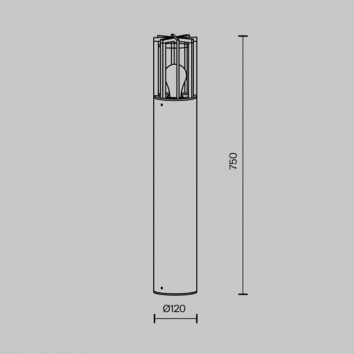 Уличный светильник Outdoor O453FL-01GF
