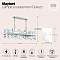 Светильник подвесная Maytoni MOD201PL-08N