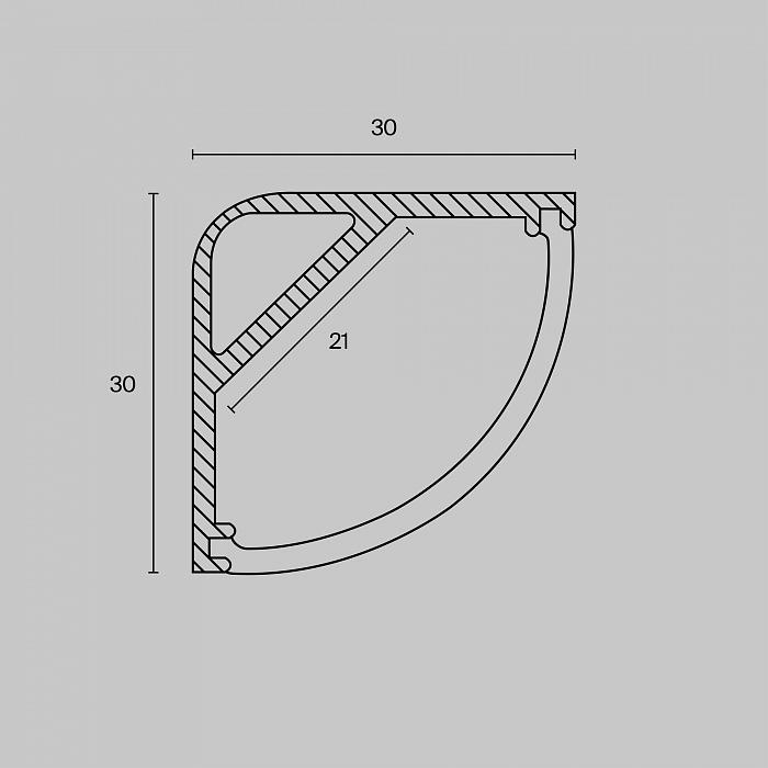Led Strip ALM-3030B-S-2M