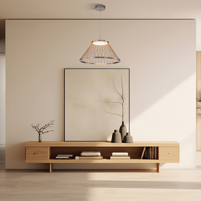 Люстра Eurosvet 40017/1 LED коричневый