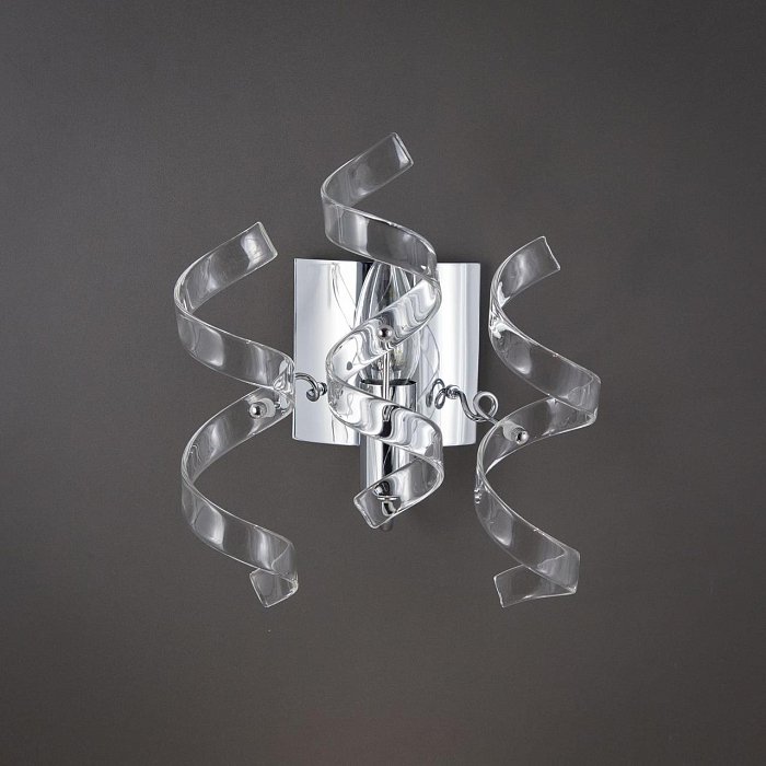 CL222320 Рандом Хром+Прозр Св-к Бра Бра на 1 лампу  CL222320