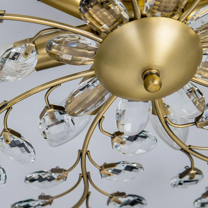 CL315183 Серенада Бронз+Прозр Св-к Люстра Люстра потолочная  CL315183