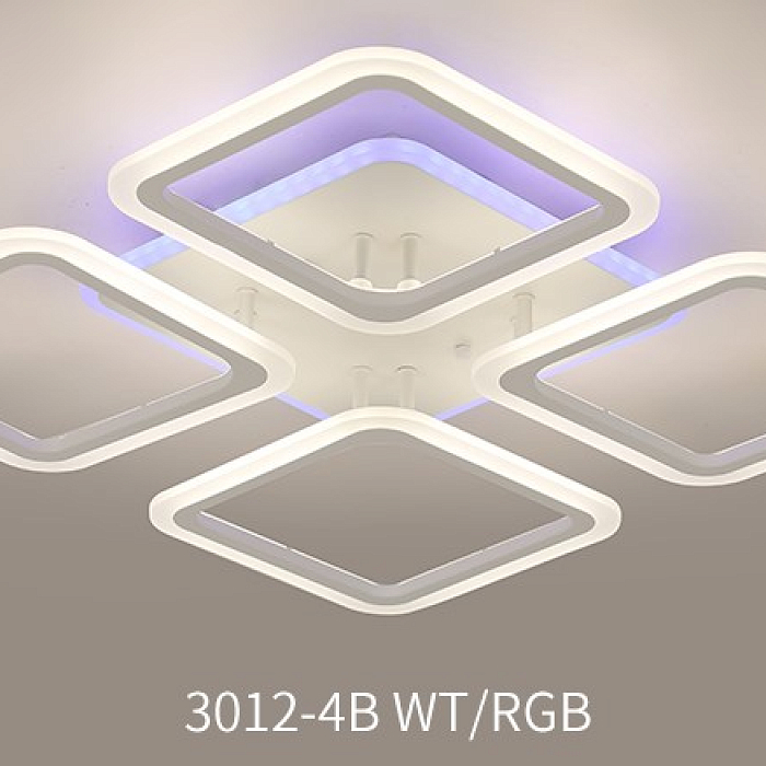 Люстра Sfera Sveta 3012/4B WT+RGB
