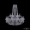 Люстра большая Bohemia Ivele Crystal 1409/12+6/300/h-94/2d Ni