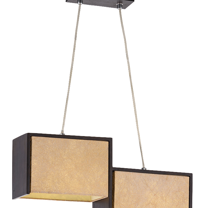 Светильник двойной Sfera Sveta 85502/2PA WENGUE+CH