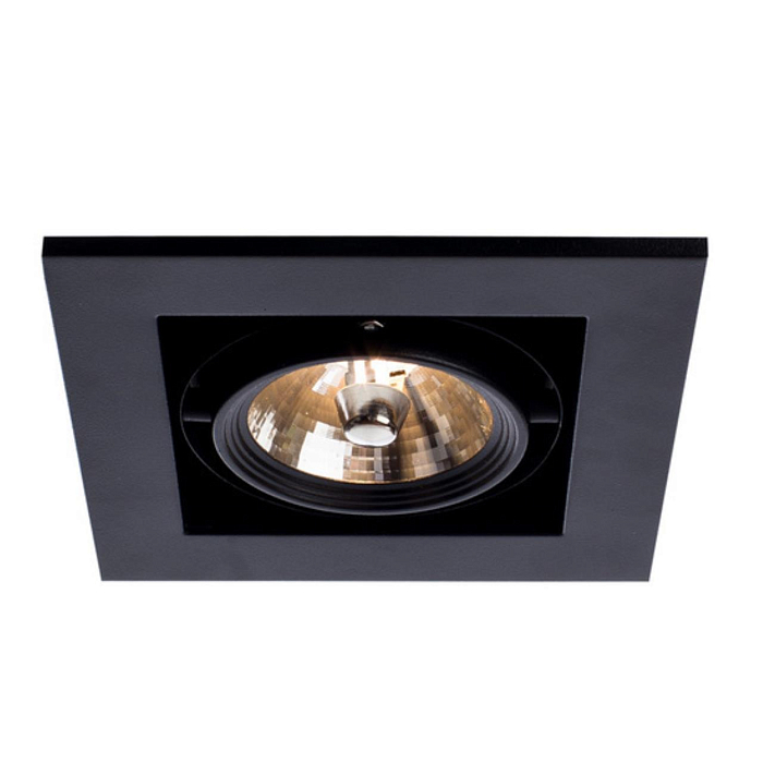 Спот встраиваемый ARTE LAMP A5930PL-1BK