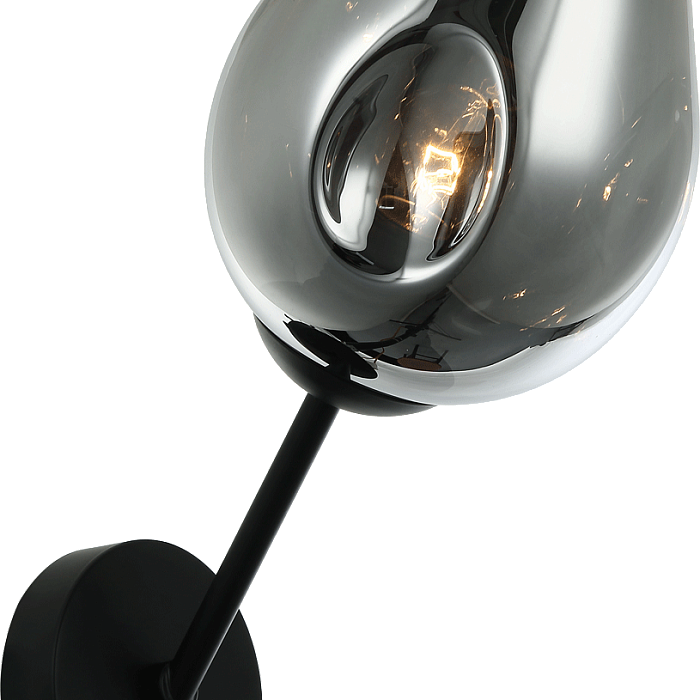 Бра NewRgy 4075MBM/1 BK+SG