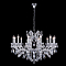 Люстра подвесная Crystal Lux HOLLYWOOD SP12 CHROME