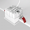 Светильник встраиваемый Technical DL043-01-15W3K-SQ-WB