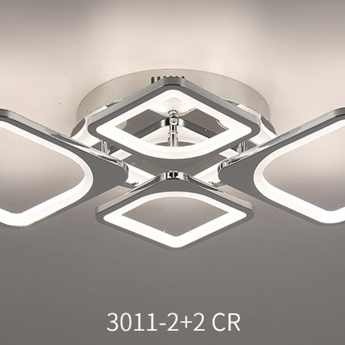 Люстра потолочная Rilon 3011/2+2 CR