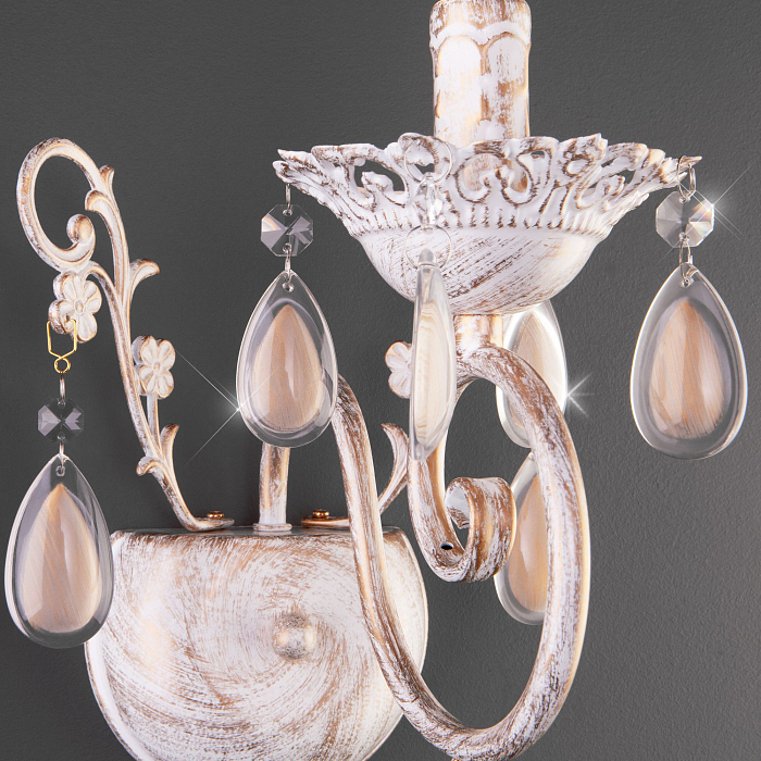 Светильник на 1 лампу Eurosvet 10009/1 золото с белым