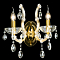 Бра на 2 лампы Crystal Lux HOLLYWOOD AP2 GOLD