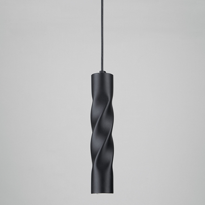 Люстра одинарный Eurosvet 50136/1 LED черный