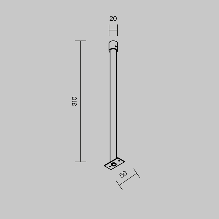 Outdoor O-TR001-HL-B300
