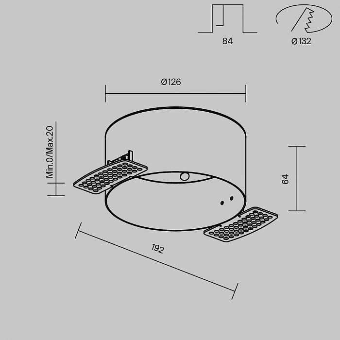 Technical DLA032-TRS12-W
