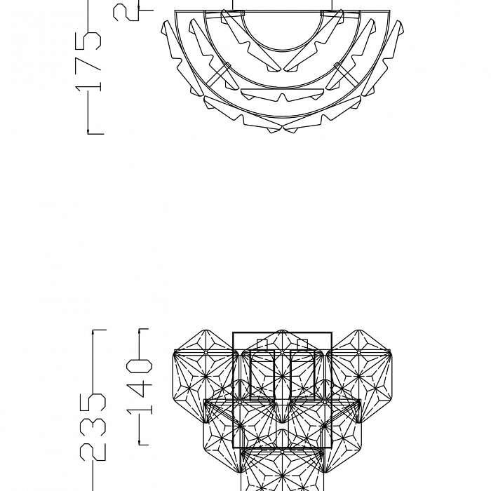 Настенный светильник (бра) Freya FR1004WL-02CH Бра на 2 лампы Freya FR1004WL-02CH