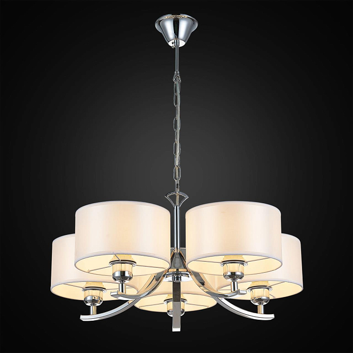 CL466150 Эвита Хром+Белый Св-к Люстра Люстра подвесная  CL466150