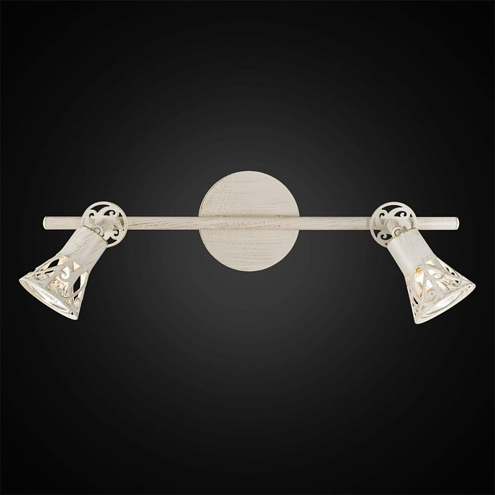 CL519525 Винон Крем+Зол. св-к Наст.-Потол. Спот на 2 лампы  CL519525