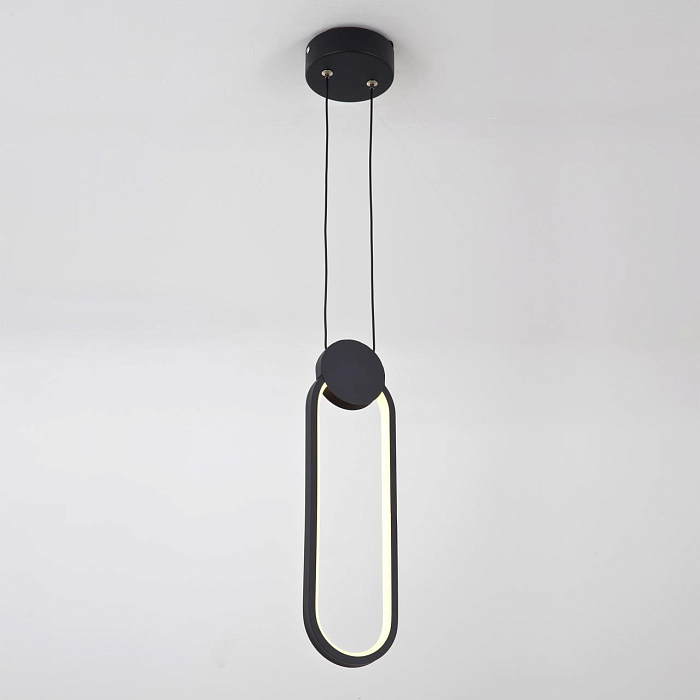 Подвесной светильник LED4U 8576 Светильник светодиодный LED4U 8576 BK
