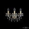 Бра хрустальные 1410B/3/141 G V0300 Bohemia Ivele Crystal Бра на 3 и более ламп Bohemia Ivele Crystal 1410B/3/141 G V0300