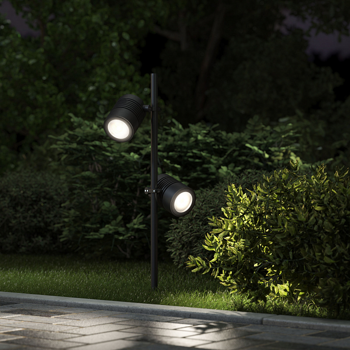 Уличный светильник Elektrostandard Landscape/2 (041 FL LED) черный
