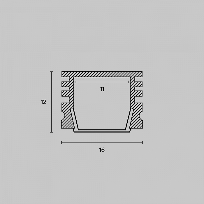 комплектующие Led Strip ALM005S-2M