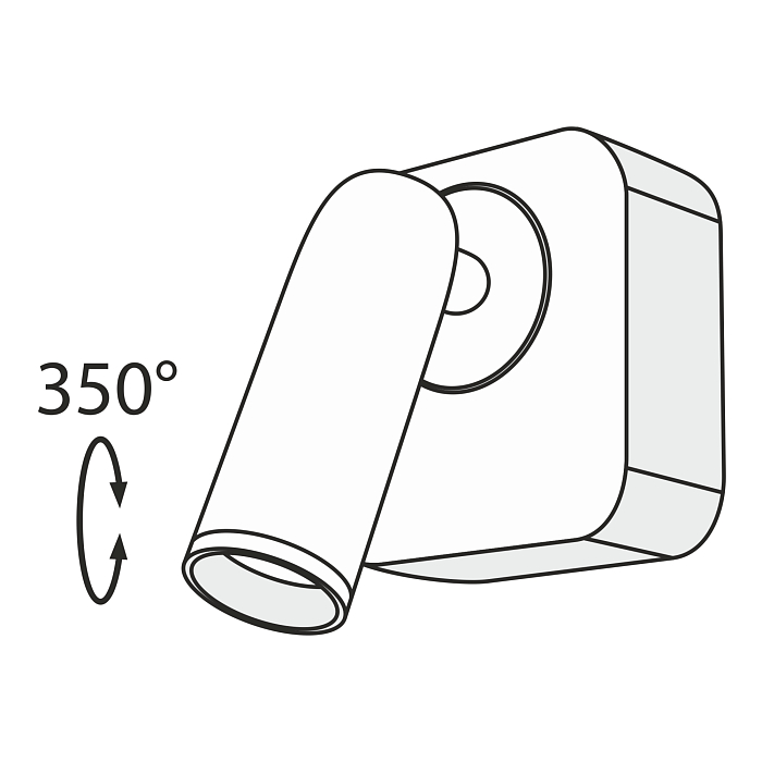 Бра на 1 лампу Technical C039WL-L3B3K