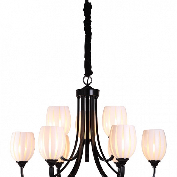 Люстра подвесная Sfera Sveta 2141/6+3 BLACK
